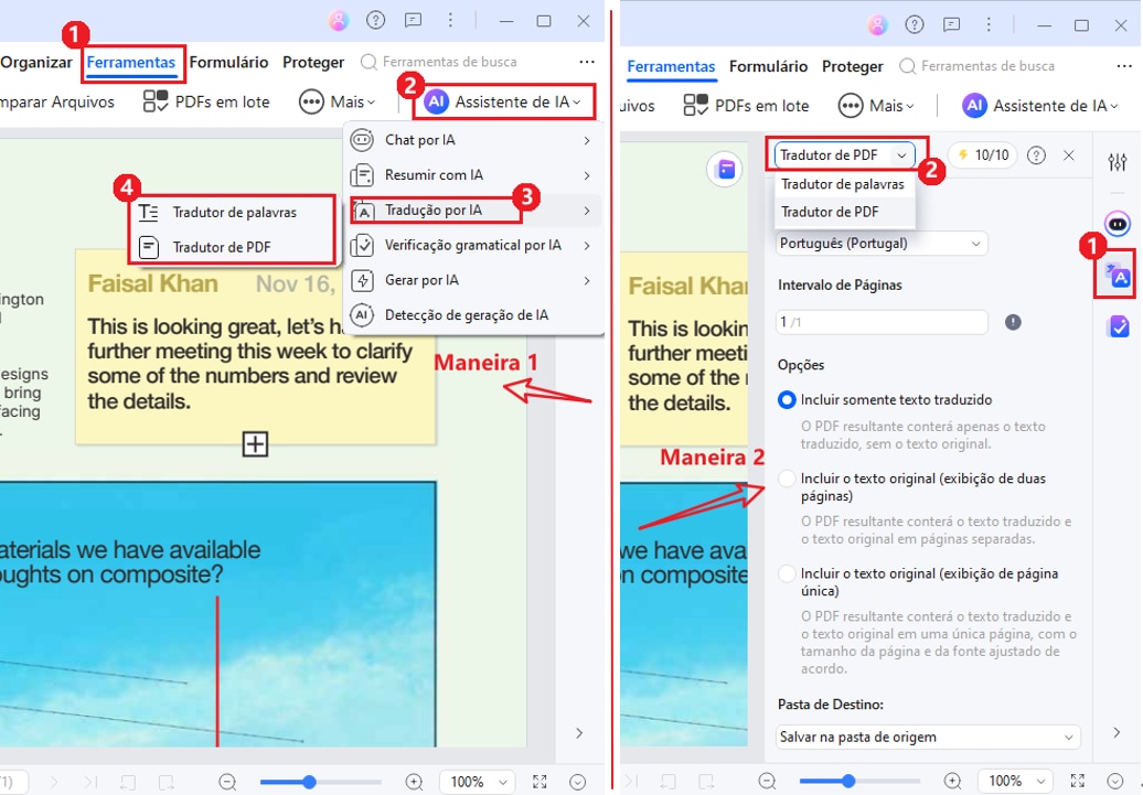 tradutor gratuito de PDF